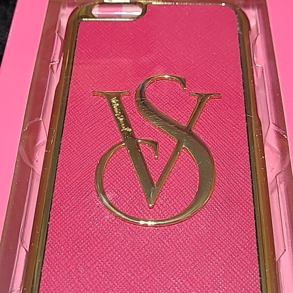 VICTORIA SECRET GOLD LOGO IPHONE 6 CASE - Picture 2 of 8